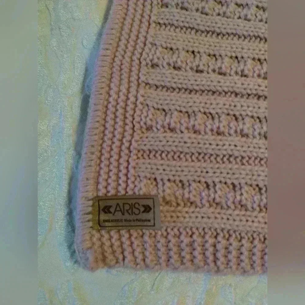 Vintage 70s and 80s pink scarf